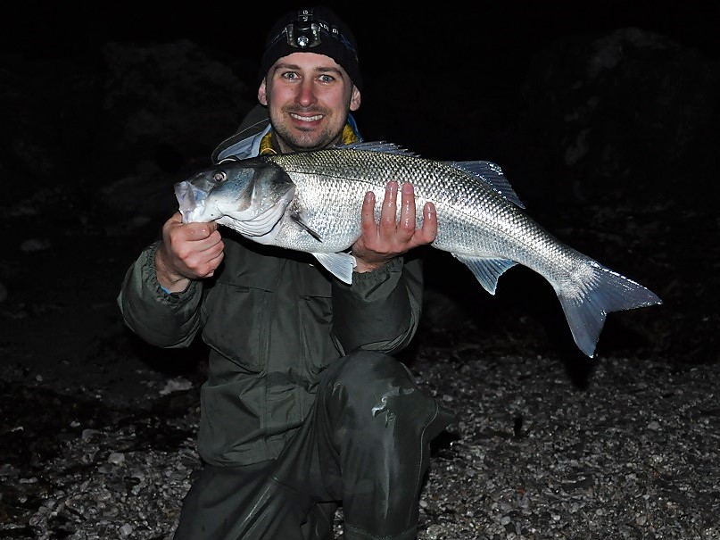 Devon bass fishing marks