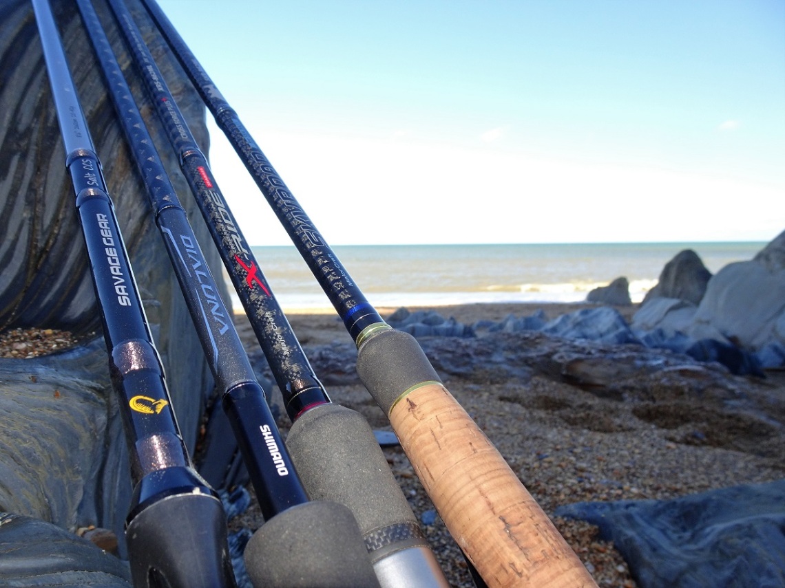 All round bass lure rods